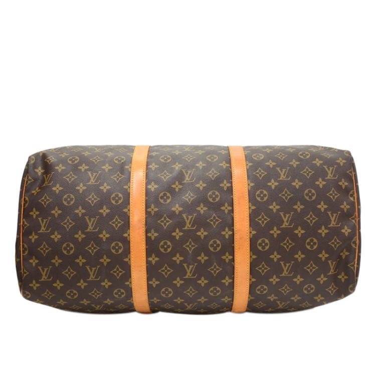 Pre Owned Louis Vuitton Monogram Canvas Sac Souple Travel Bag 55