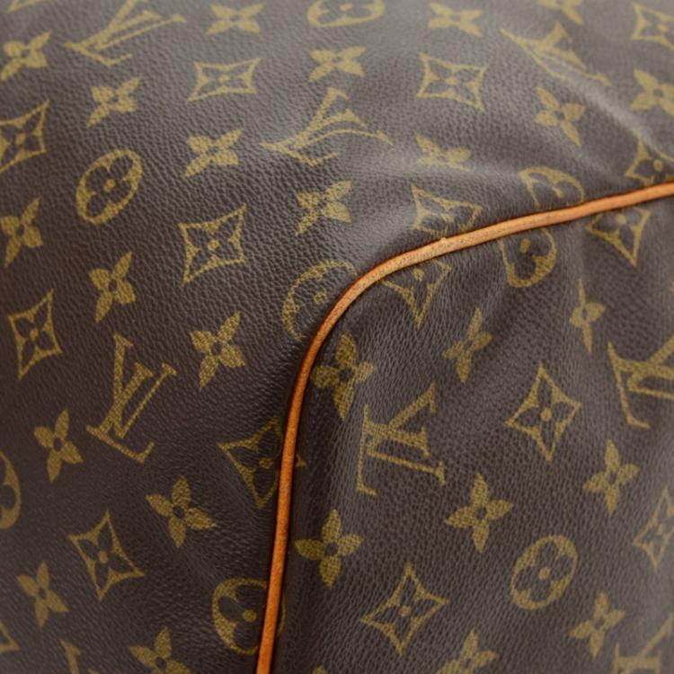 Pre Owned Louis Vuitton Monogram Canvas Sac Souple Travel Bag 55