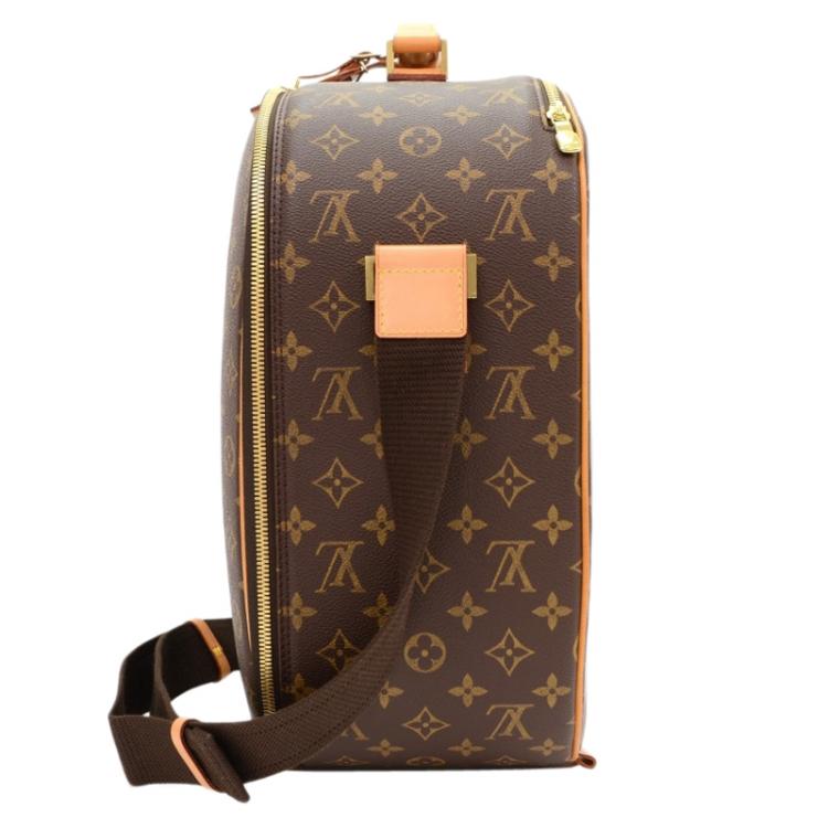 Pre Owned Louis Vuitton Monogram Canvas Packall Soft Suitcase PM