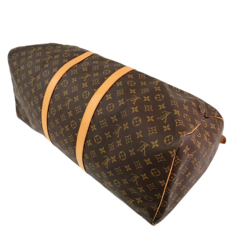 Pre Owned Louis Vuitton Monogram Canvas Keepall 60