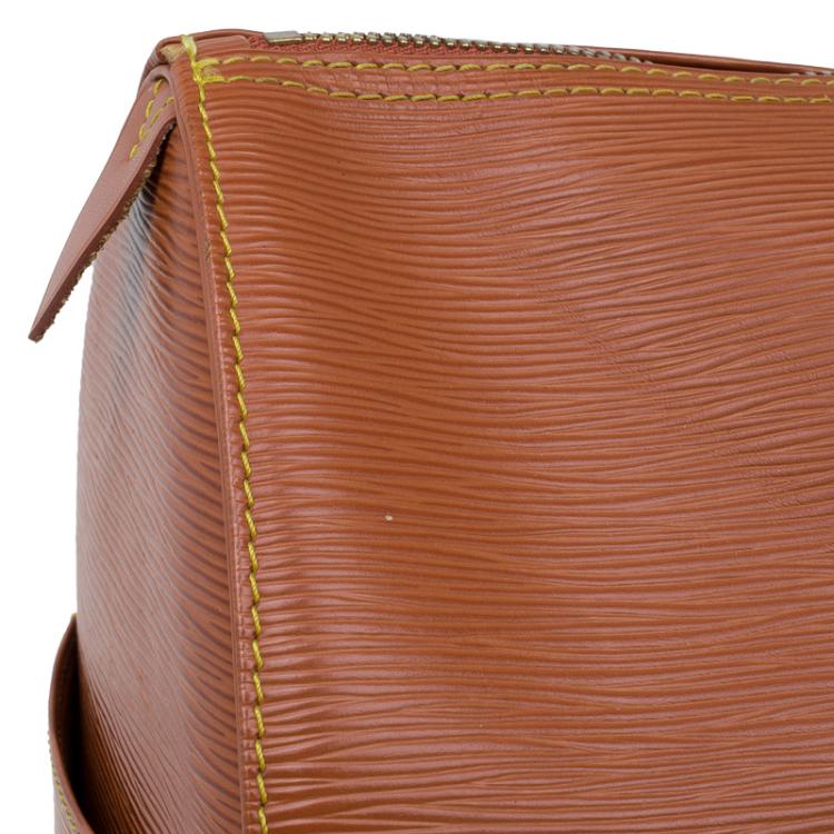 مملوكة مسبقًا Louis Vuitton Cipango Gold Epi Leather Keepall 45