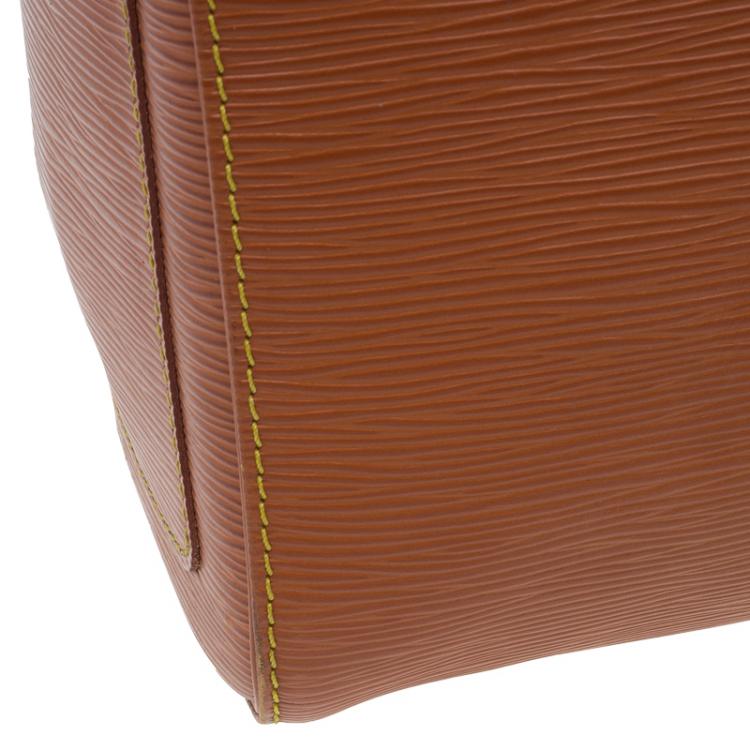 مملوكة مسبقًا Louis Vuitton Cipango Gold Epi Leather Keepall 45