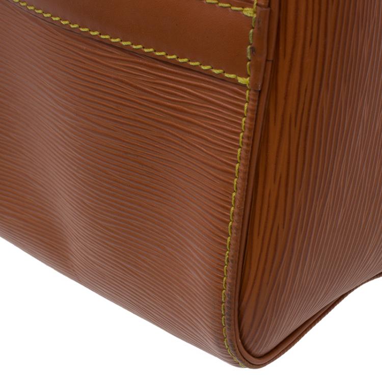 مملوكة مسبقًا Louis Vuitton Cipango Gold Epi Leather Keepall 45