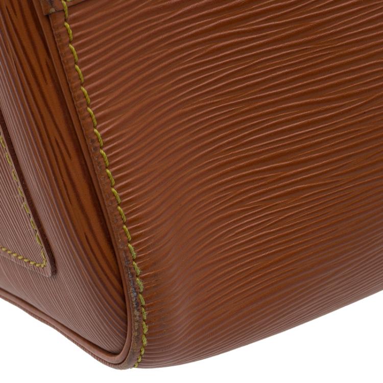 مملوكة مسبقًا Louis Vuitton Cipango Gold Epi Leather Keepall 45
