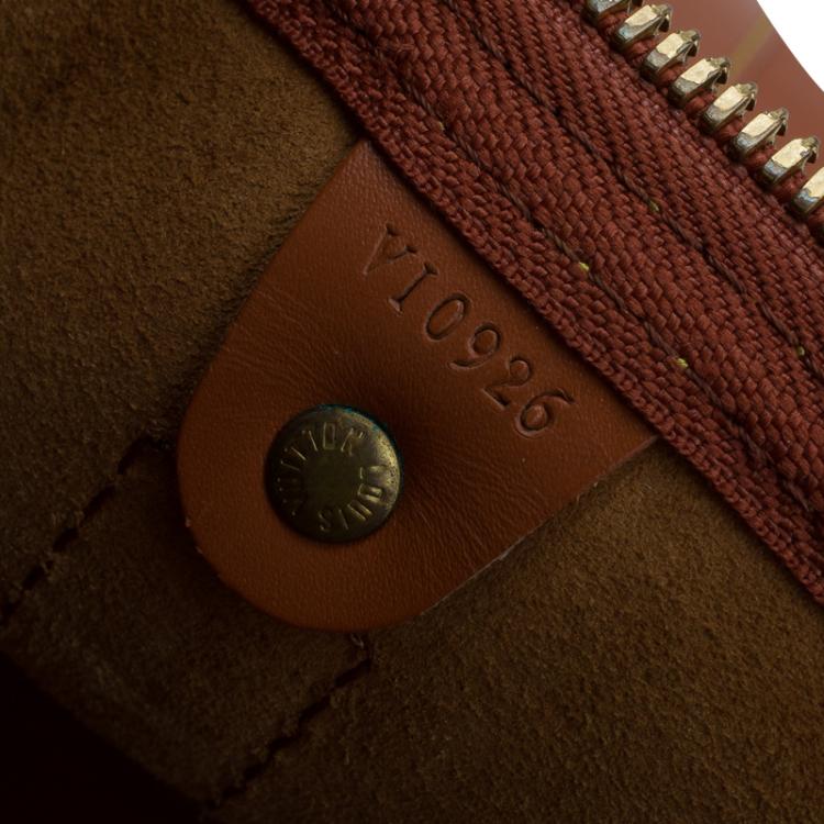 مملوكة مسبقًا Louis Vuitton Cipango Gold Epi Leather Keepall 45
