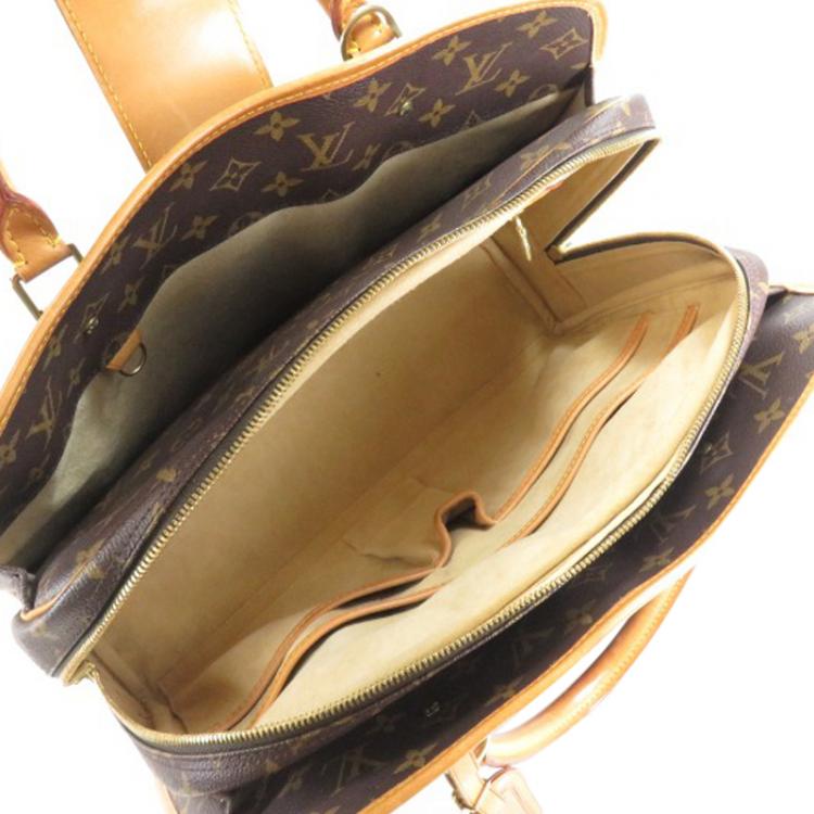 Pre Owned Louis Vuitton Monogram Canvas Rivoli Soft Briefcase