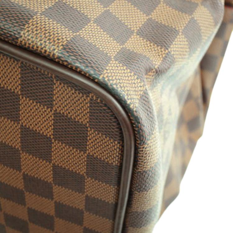 Pre Owned Louis Vuitton Damier Ebene Canvas Greenwich GM Bag