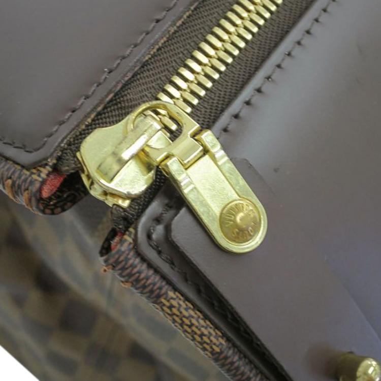 Pre Owned Louis Vuitton Damier Ebene Canvas Greenwich GM Bag