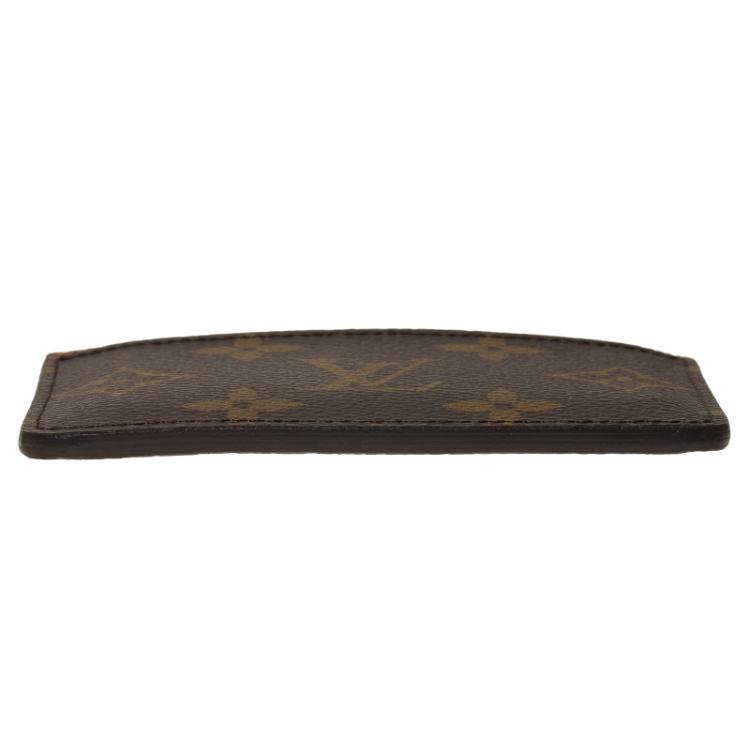 Pre Owned Louis Vuitton Monogram Canvas Card Holder