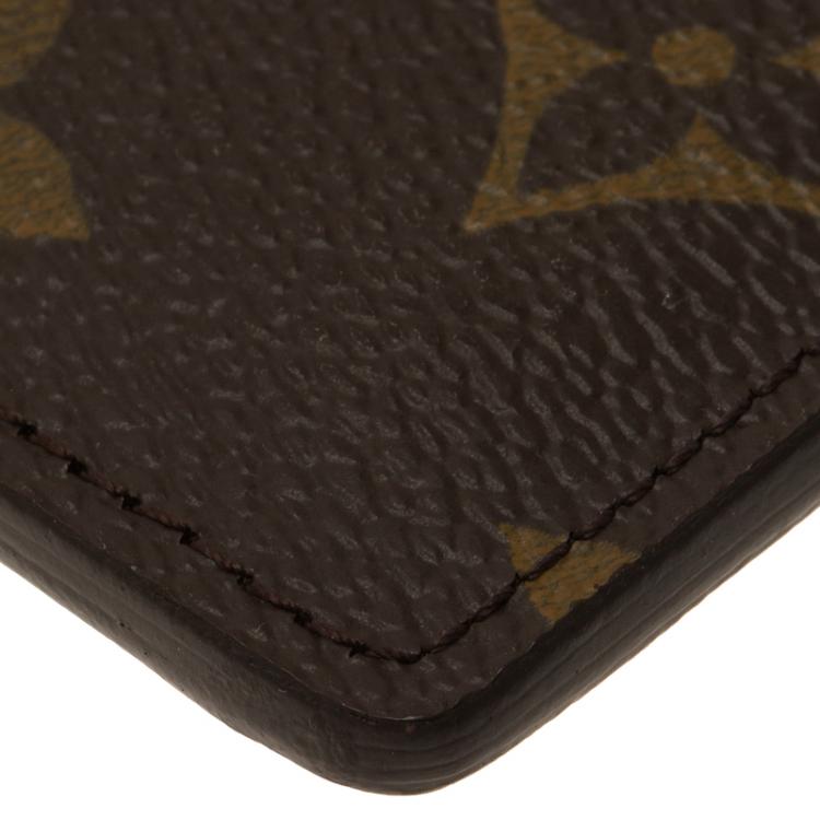 Pre Owned Louis Vuitton Monogram Canvas Card Holder