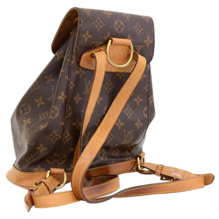 Pre Owned Louis Vuitton Monogram Canvas Montsouris Backpack MM