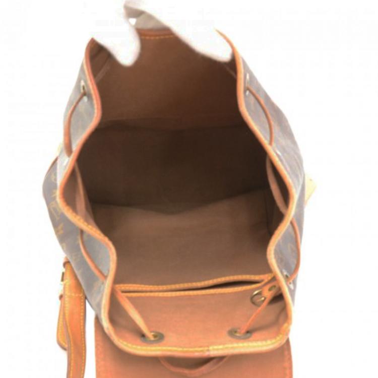 Pre Owned Louis Vuitton Monogram Canvas Montsouris Backpack MM