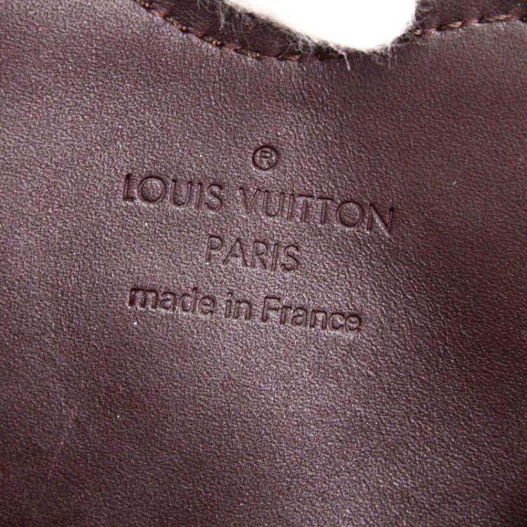 Pre Owned Louis Vuitton Amarante Monogram Vernis Porte Monnaies Cruer Coin Case