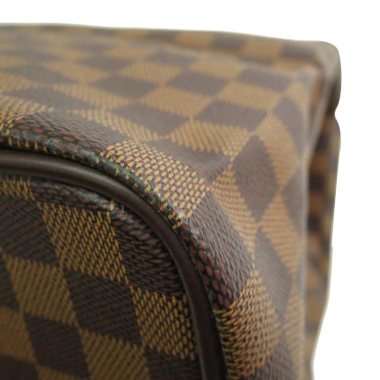 Pre Owned Louis Vuitton Damier Ebene Canvas Greenwich GM Bag