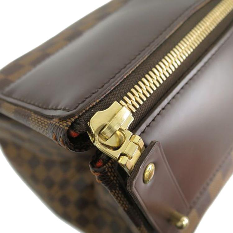 Pre Owned Louis Vuitton Damier Ebene Canvas Greenwich GM Bag
