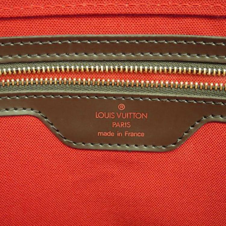 Pre Owned Louis Vuitton Damier Ebene Canvas Greenwich GM Bag