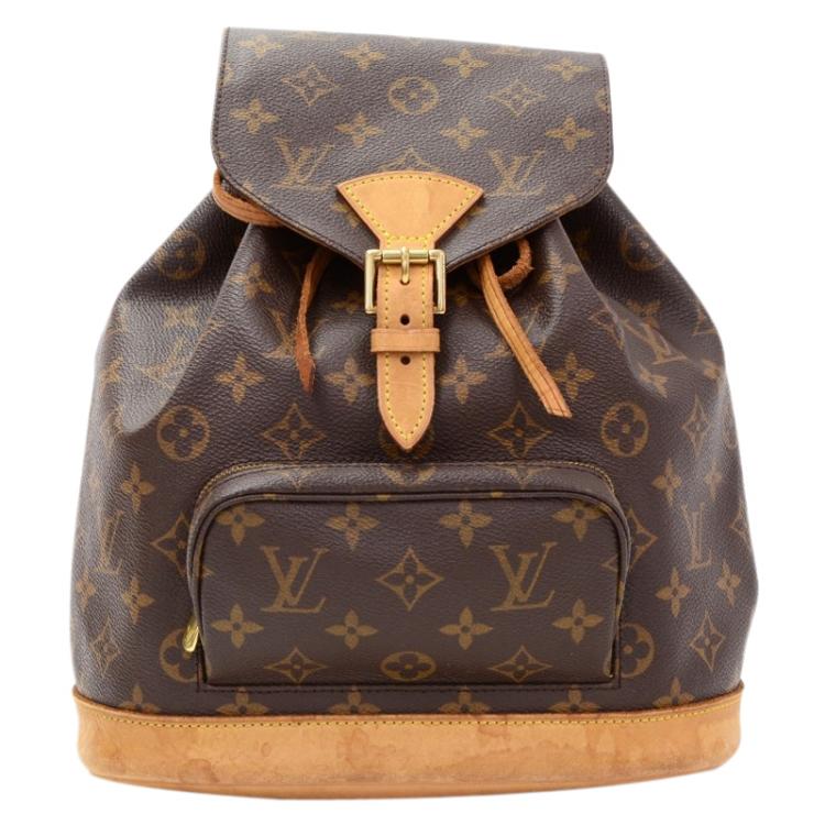 Louis Vuitton, M43431, Montsouris, Monogram backpack