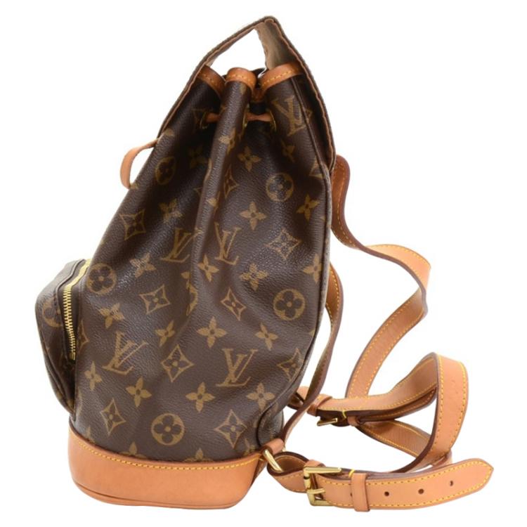 Pre Owned Louis Vuitton Monogram Canvas Montsouris Backpack MM 
