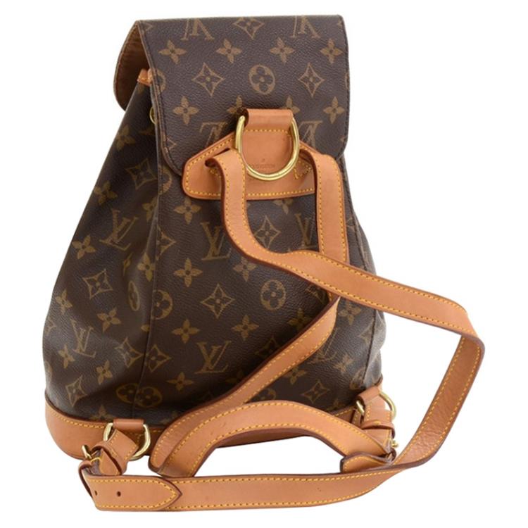 Pre Owned Louis Vuitton Monogram Canvas Montsouris Backpack MM 