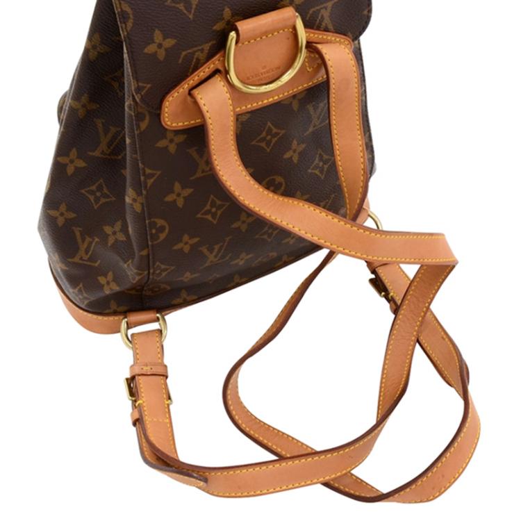 Pre Owned Louis Vuitton Monogram Canvas Montsouris Backpack MM 