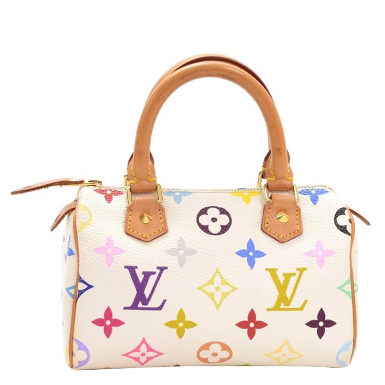 Louis Vuitton White Monogram Multicolore Mini HL Bag Louis Vuitton | The  Luxury Closet