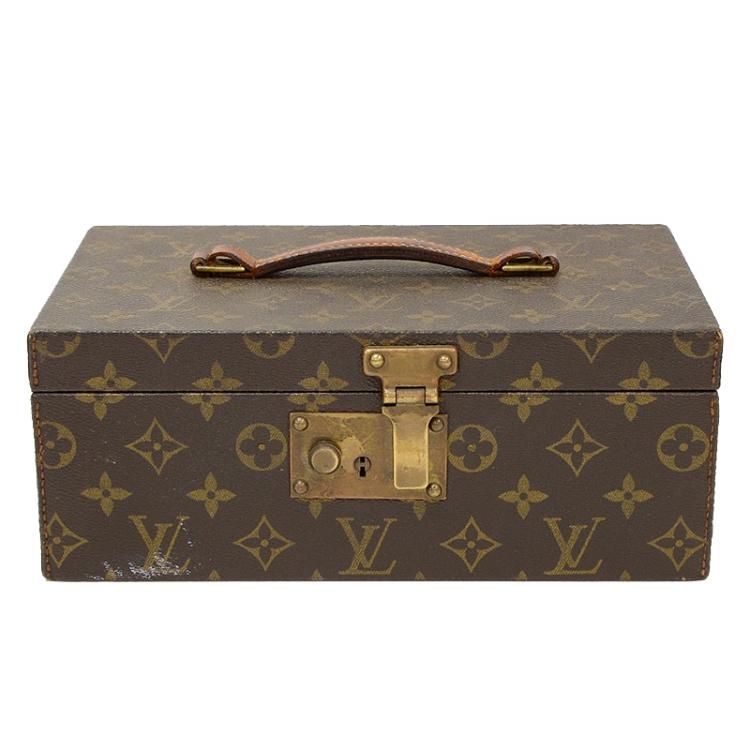 Louis Vuitton Vintage Monogram Boite A Tout Jewelry Case Box