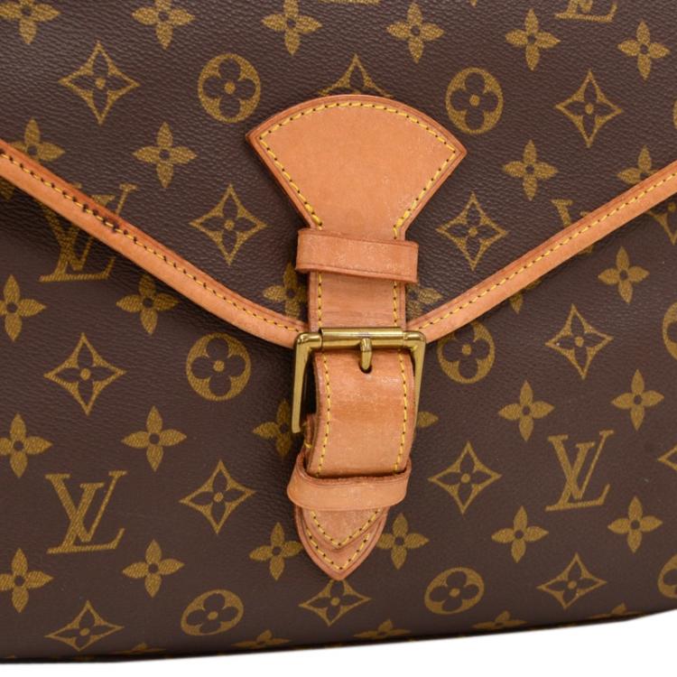 Pre Owned Louis Vuitton Monogram Canvas Beverly Briefcase MM