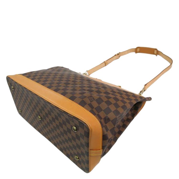 Pre Owned Louis Vuitton Damier Ebene Canvas Limited Edition Centenaire West End Travel Bag