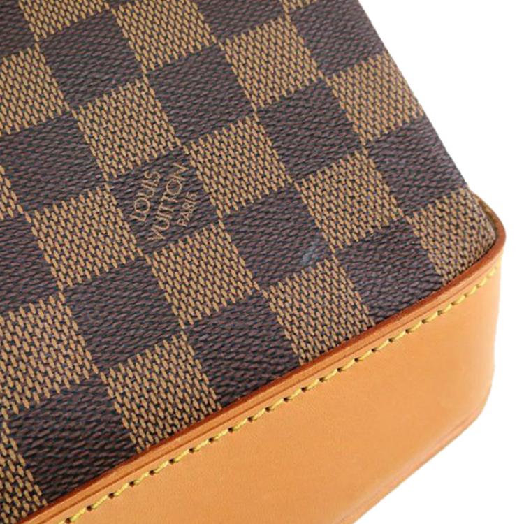 Pre Owned Louis Vuitton Damier Ebene Canvas Limited Edition Centenaire West End Travel Bag