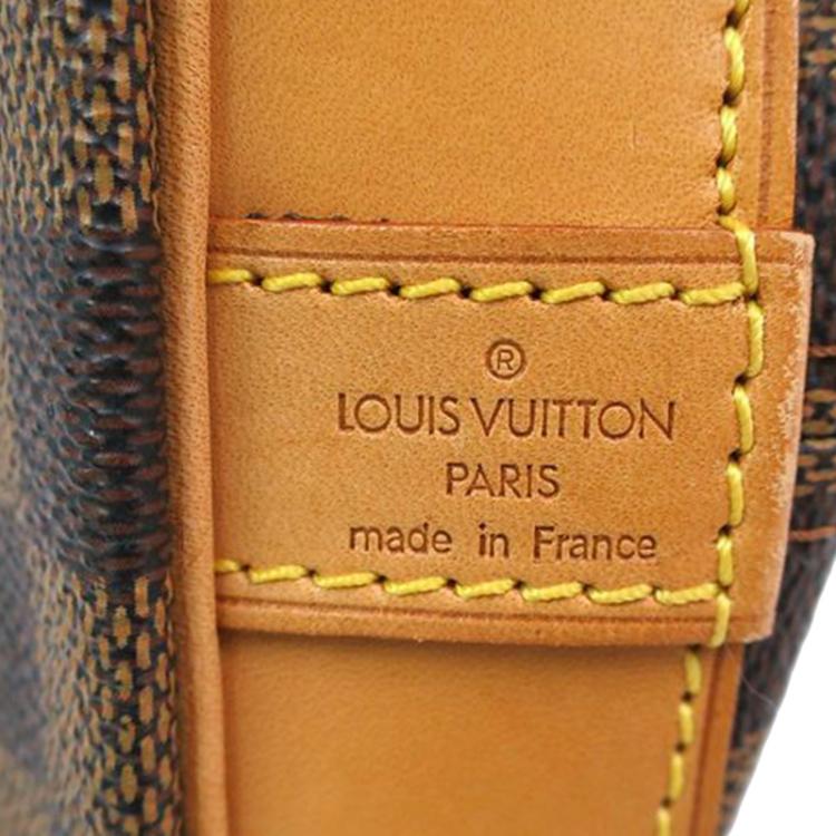 Pre Owned Louis Vuitton Damier Ebene Canvas Limited Edition Centenaire West End Travel Bag