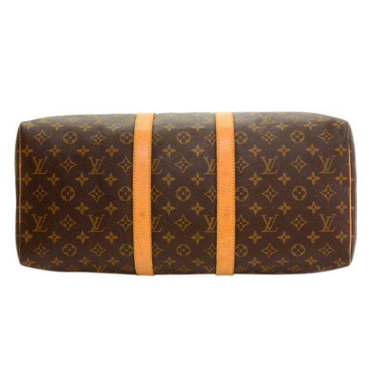 Pre Owned Louis Vuitton Monogram Canvas Keepall 45