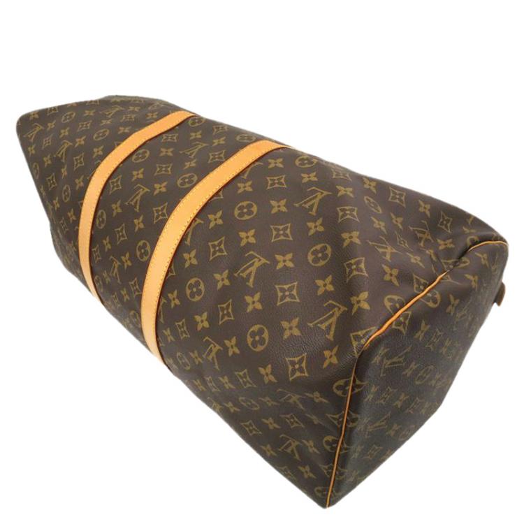 Pre Owned Louis Vuitton Monogram Canvas Keepall 55