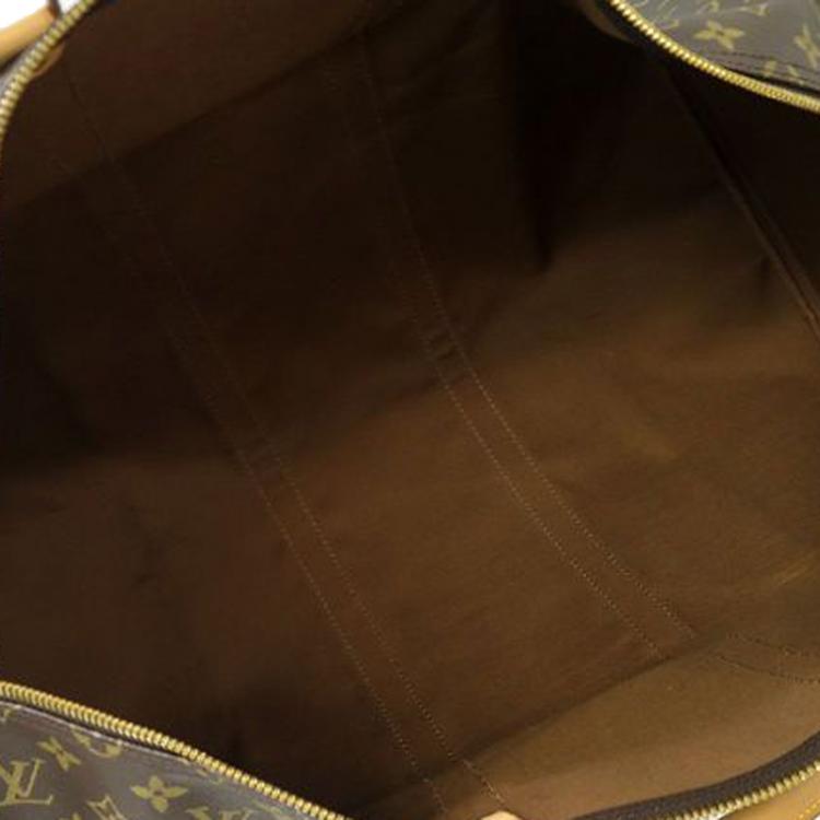 Pre Owned Louis Vuitton Monogram Canvas Keepall 55