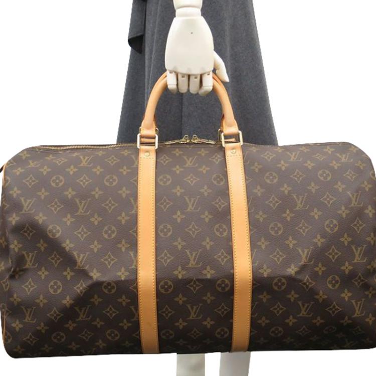 Pre Owned Louis Vuitton Monogram Canvas Keepall 55