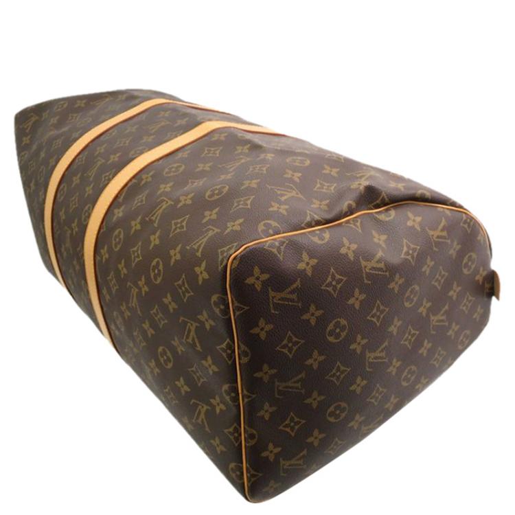 Pre Owned Louis Vuitton Monogram Canvas Keepall 55