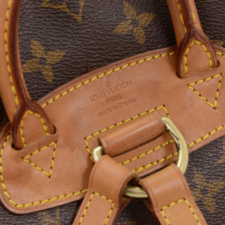 Pre Owned Louis Vuitton Monogram Canvas Montsouris Backpack PM