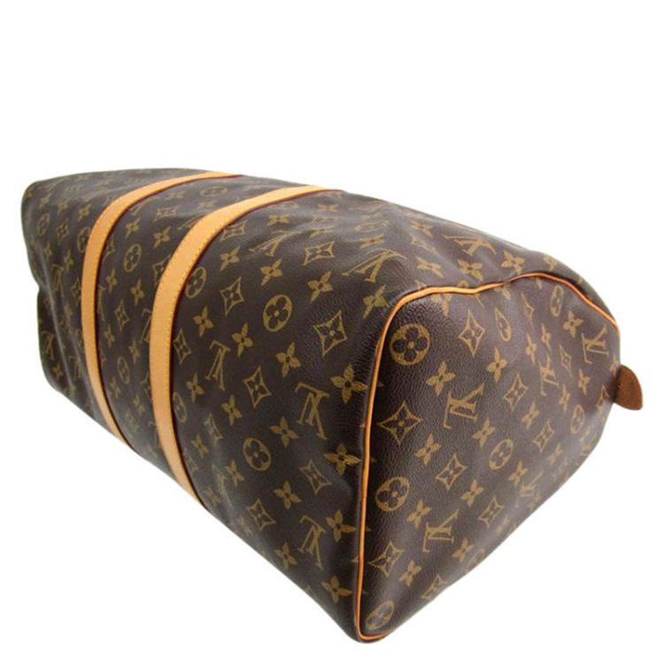Pre Owned Louis Vuitton Monogram Canvas Keepall 45