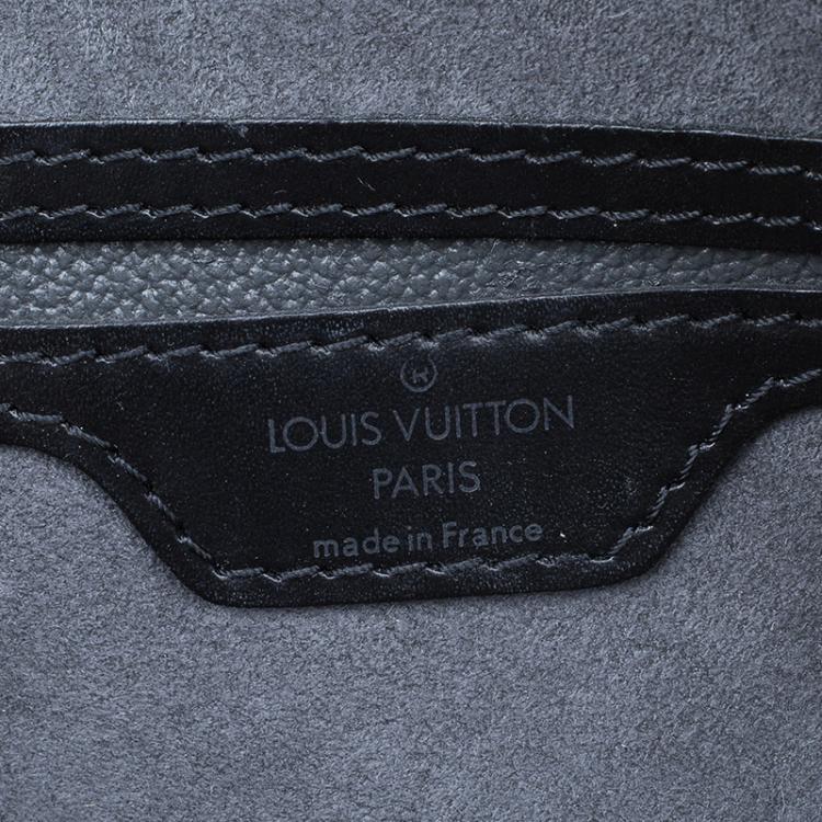 Pre Owned Louis Vuitton Black Epi Leather Mabillon Backpack Bag