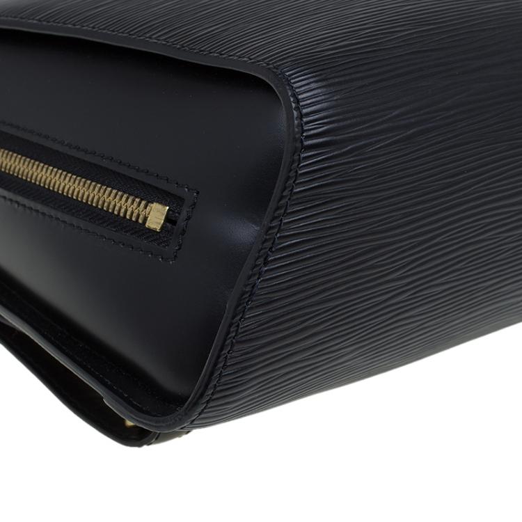 Pre Owned Louis Vuitton Black Epi Leather Mabillon Backpack Bag