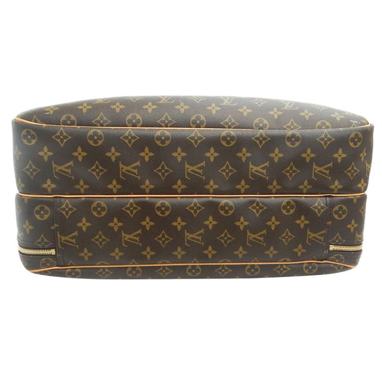 Pre Owned Louis Vuitton Monogram Canvas Alize 24 Heures Briefcase 
