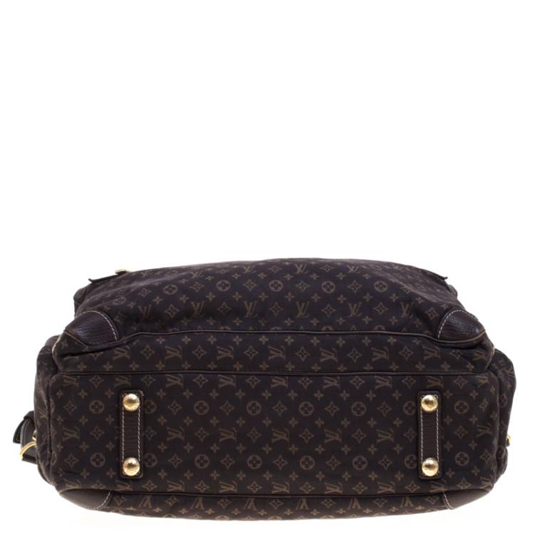 Pre Owned Louis Vuitton Fusain Monogram Mini Lin Sac a Langer Diaper Bag