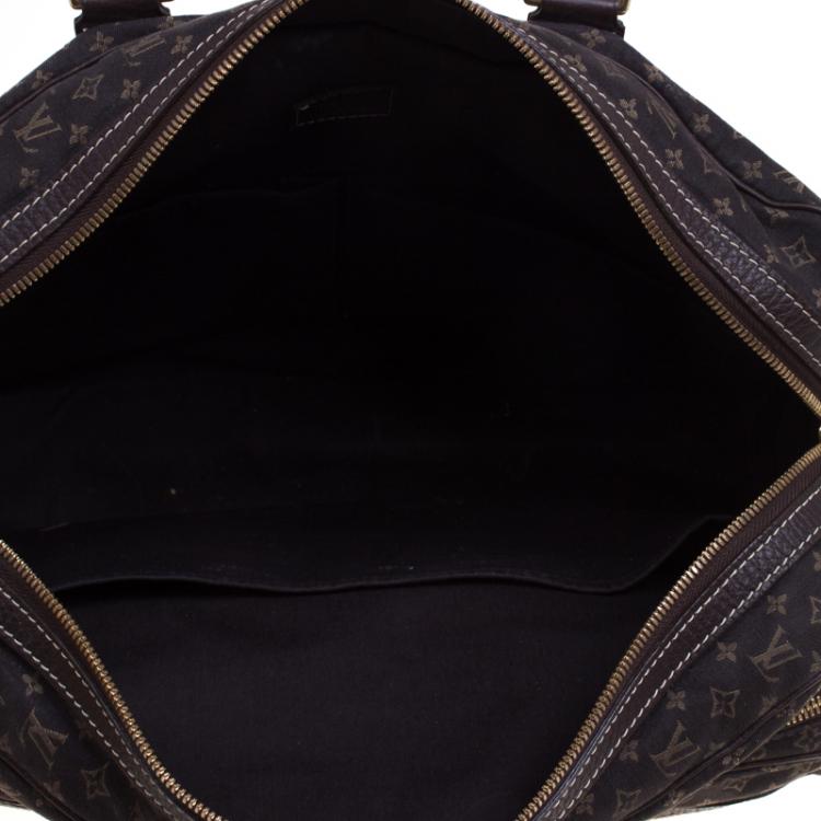 Pre Owned Louis Vuitton Fusain Monogram Mini Lin Sac a Langer Diaper Bag