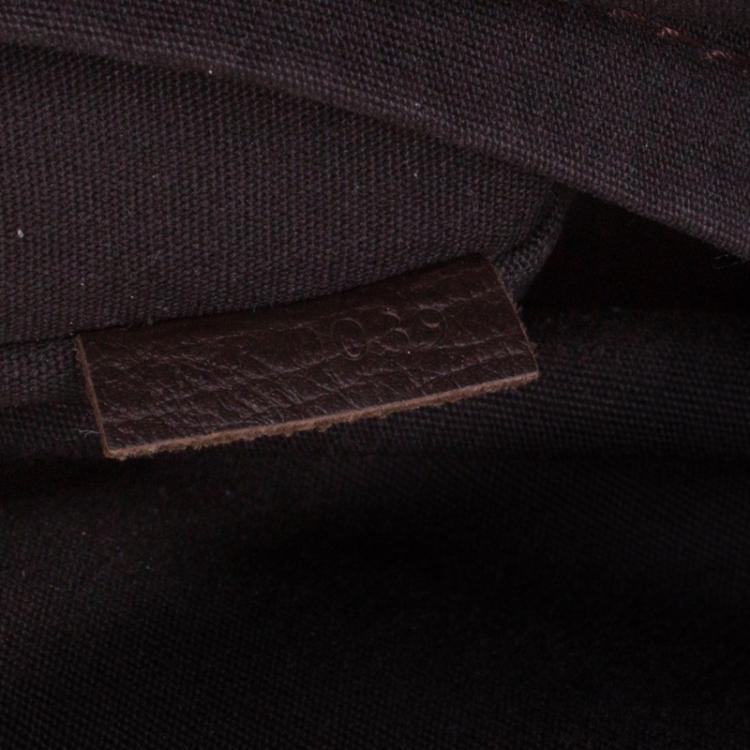 Pre Owned Louis Vuitton Fusain Monogram Mini Lin Sac a Langer Diaper Bag