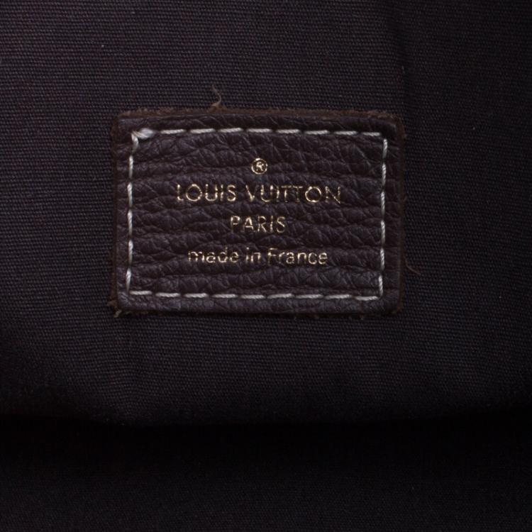 Pre Owned Louis Vuitton Fusain Monogram Mini Lin Sac a Langer Diaper Bag