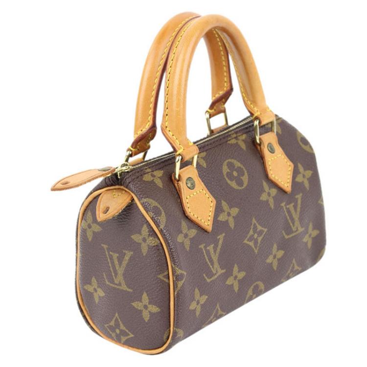 Louis Vuitton Mini HL Speedy Bag - Brown Handle Bags, Handbags