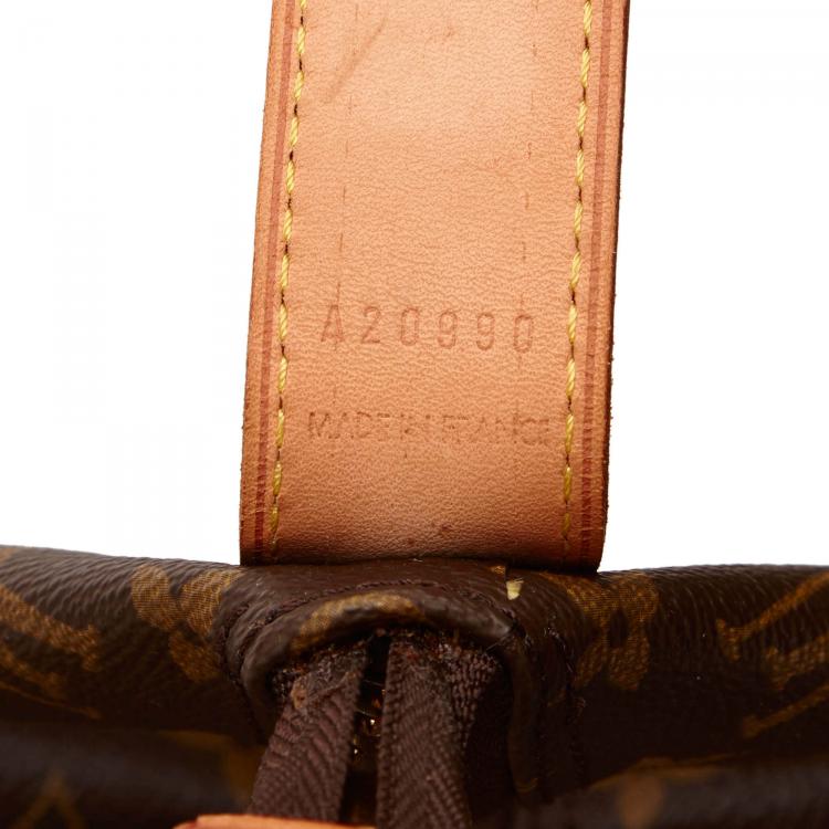 Pre Owned Louis Vuitton Monogram Canvas Cruiser 55 Travel Bag