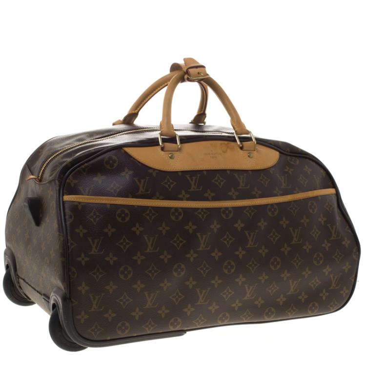 Pre Owned Louis Vuitton Monogram Canvas Eole 50 Luggage Bag