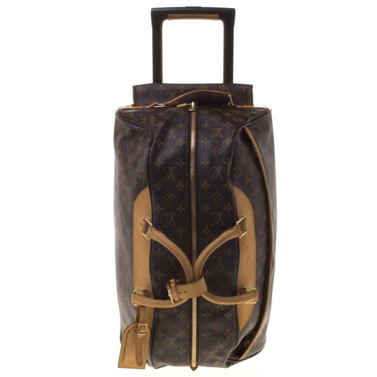 Pre Owned Louis Vuitton Monogram Canvas Eole 50 Luggage Bag
