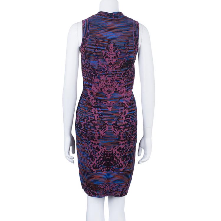 Pre Owned M Missoni Racerback Knit Body-Con Dress M