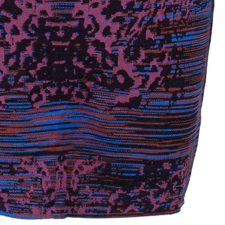 Pre Owned M Missoni Racerback Knit Body-Con Dress M